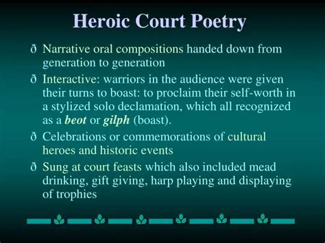 Heroic Poems