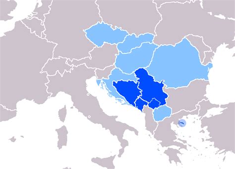 File:Map of Serbian language - official or recognized.PNG - Wikimedia ...