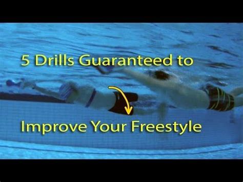 (1) 5 Drills Guaranteed to Improve Your Front Crawl - YouTube ...