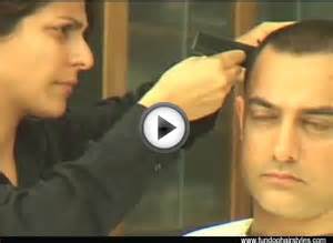 Making of Ghajini Haircut Video