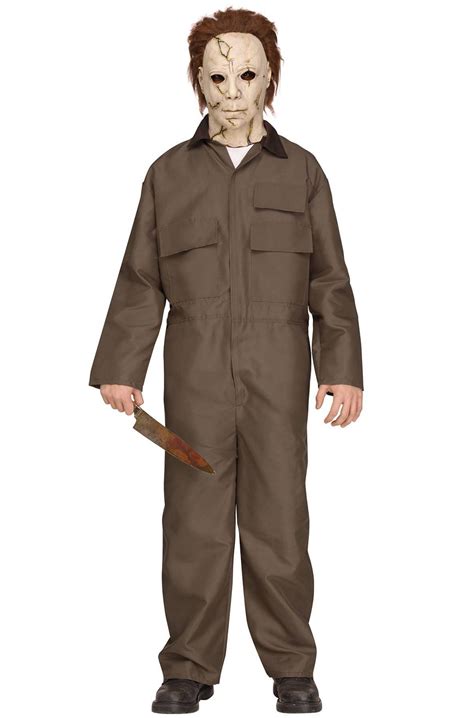 Michael Myers Deluxe Teen Costume - PureCostumes.com