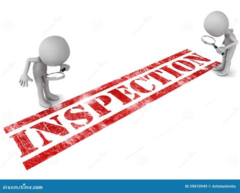 Inspection stock illustration. Image of look, render - 29810949