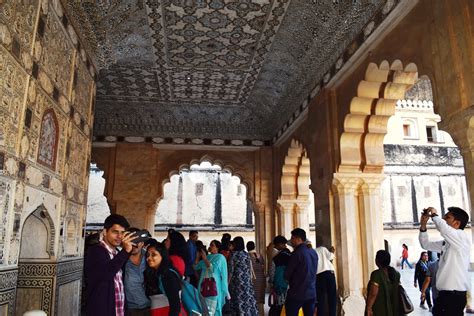 Sheesh Mahal in Amer Fort, Jaipur, Rajasthan, India