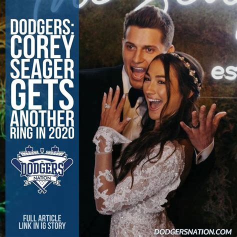 Dodgers Nation on Instagram: “Seager finally tied the knot with Madisyn ...