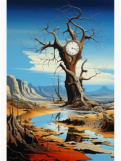 "Salvador Dali Landscape Poster, Clock Dali Poster, Salvador dali Poster, Dali Poster ...