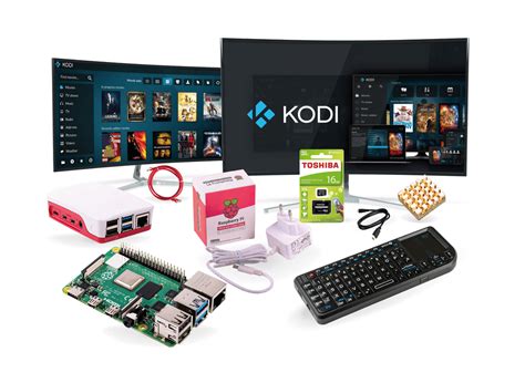 Raspberry Pi 4 - 8GB Media Center Kit | SAMM MARKET