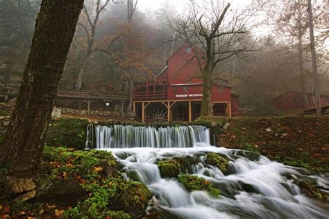 The Mills of Ozark County Missouri | Waterfall, Cascade falls, Water wheel