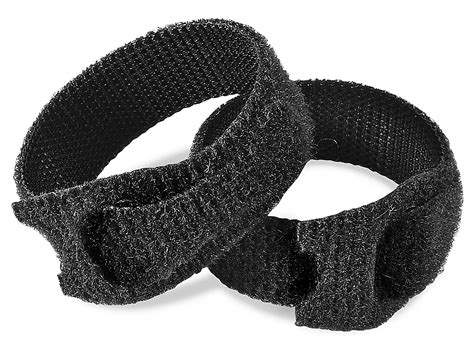 Velcro® Brand Cable Ties - 3/4 x 6", Black S-17101 - Uline