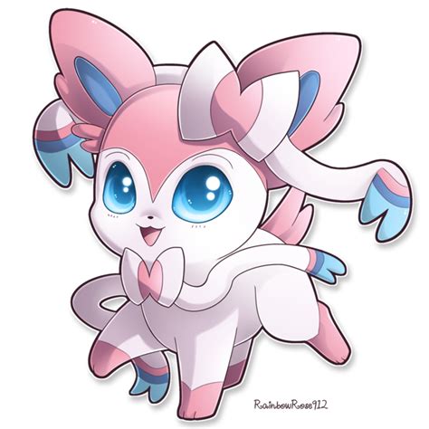 Chibi Sylveon Here is the next chibi in my eeveelution set. Determined ...