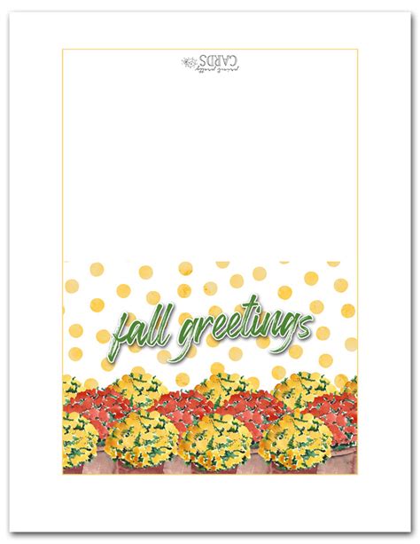 Free Printable Fall Greeting Cards | Print Pretty Cards