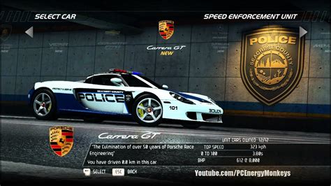 NFS:Hot Pursuit Police Cars Part 1 PC 1080P - YouTube