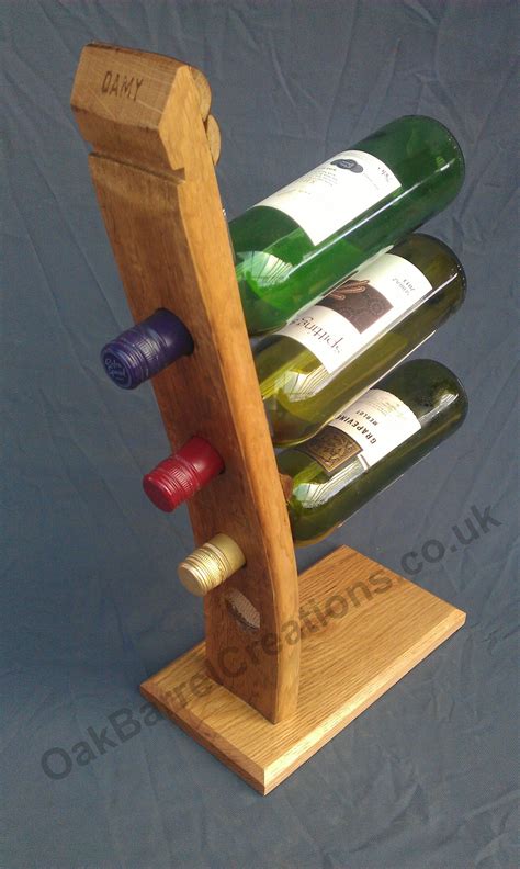 Wine Barrel Project Rack