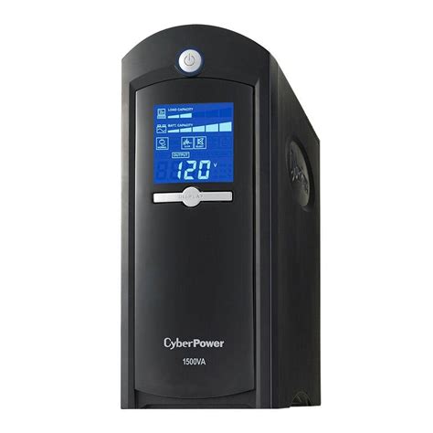 CyberPower 1500VA 8-Outlet UPS Battery Backup with LCD Display-LX1500G ...