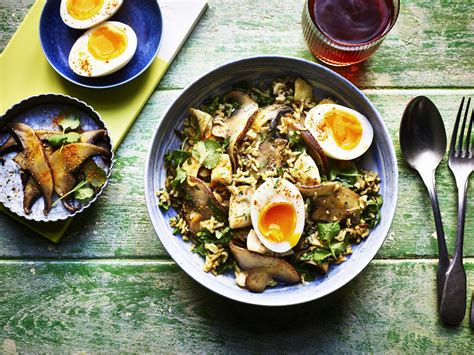 Mushroom and Smoked Haddock Kedgeree | justaddmushrooms