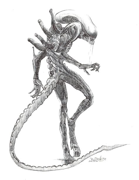 Alien Isolation / Xenomorph by RoddRIGO34 on DeviantArt