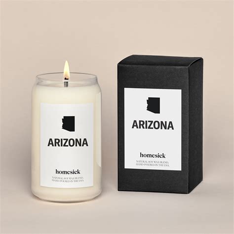 Arizona Candle - Fresh Air & Citrus Notes | Homesick