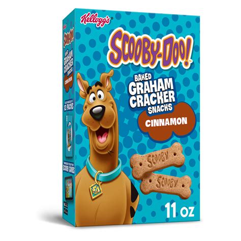 Kellogg's Scooby-Doo! Graham Cracker Sticks, Cinnamon, Lunch Box Snacks, 11oz - Walmart.com ...