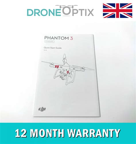 Genuine DJI Phantom 3 Standard Instruction Manual Guide OEM – Droneoptix Parts