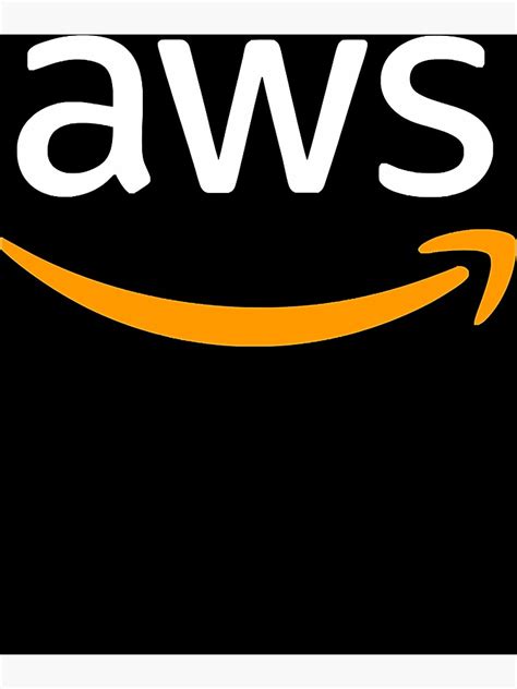 "AWS logo (Amazon Web Services logo) " Poster for Sale by marielisawicki | Redbubble