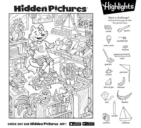 Free Printable Highlights Hidden Pictures - Free Printable