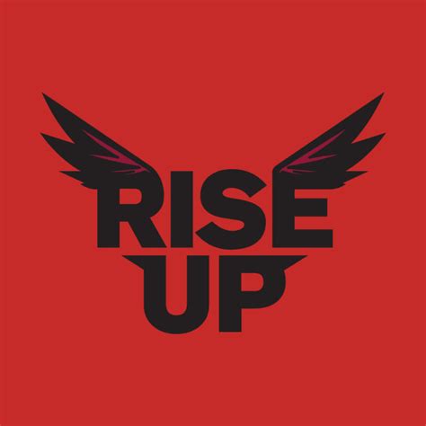 Atlanta Falcons Rise Up Design - Atlanta Falcons - T-Shirt | TeePublic