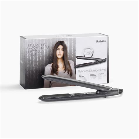 BaByliss Platinum Diamond 235 Hair Straightener | 2590DU | BaByliss