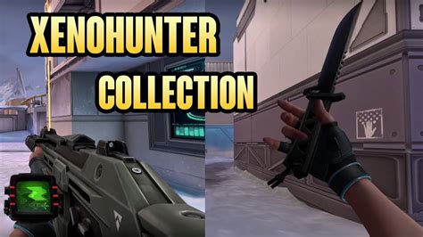 NEW XENOHUNTER SKIN COLLECTION (NEW KNIFE ANIMATION) - VALORANT - YouTube