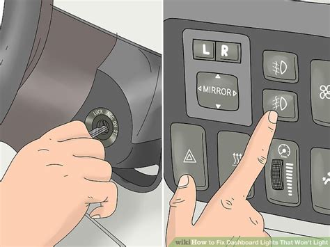 3 Ways to Fix Dashboard Lights That Won't Light - wikiHow