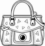 Premium Vector  Cartoon Bag Coloring Page sketch template