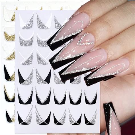 V Shape Nail Design - Design Talk