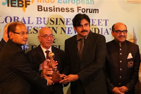 Indo-European Business Forum Excellence Award for Pawan Kalyan | Indian Celebrity Events