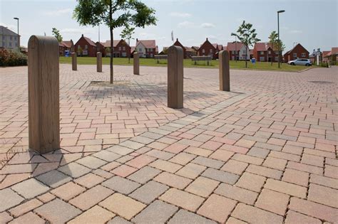 Our permeable block paving features interlocking nibs to enhance surface stability. Tegula ...