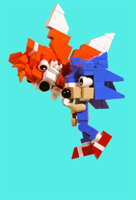 LEGO Sonic & Tails | See how to build him - www.youtube.com/… | Flickr