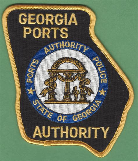 Georgia Port Authority Police Patch