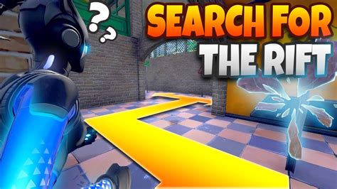 SEARCH FOR THE RIFT PORTAL | Fortnite Creative Mode Escape Map - YouTube