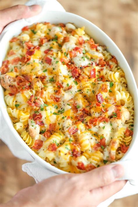 Chicken Bacon Ranch Casserole | Chicken Pasta Recipes | POPSUGAR Food Photo 19