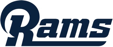 Los Angeles Rams Wordmark Logo - National Football League (NFL) - Chris ...