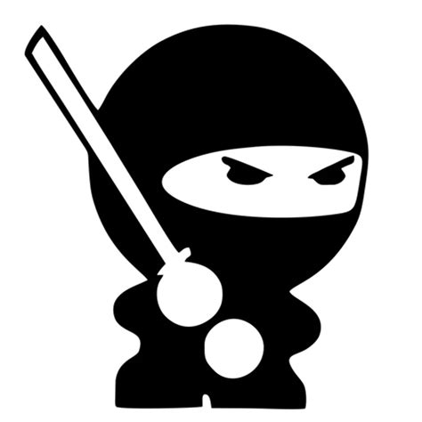 Lovely protected NINJAS funny Ninja decal vinyl stickers car stickers ...