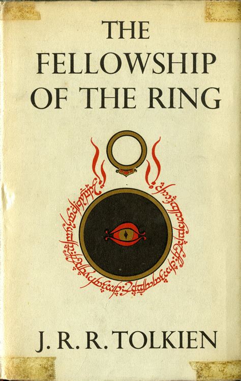 The Lord Of The Rings Original Book Cover