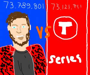 Pewdiepie vs. T-Series - Drawception