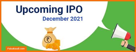 List of Upcoming IPO in India 2021 | New IPO on NSE, BSE