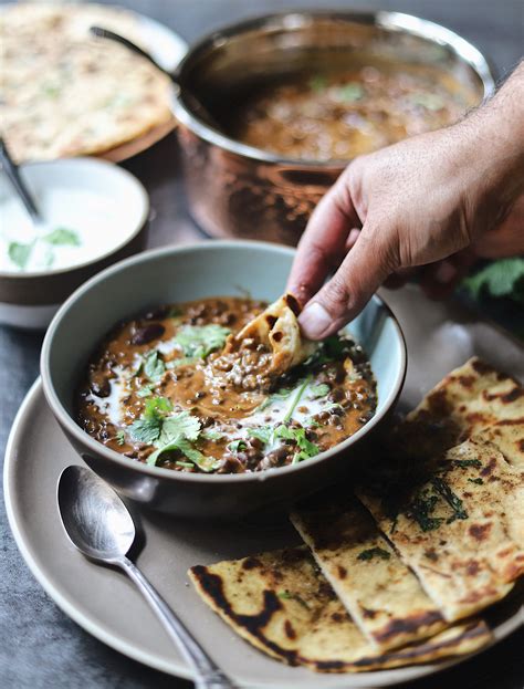 Daal Makhani and Butter Garlic Naan