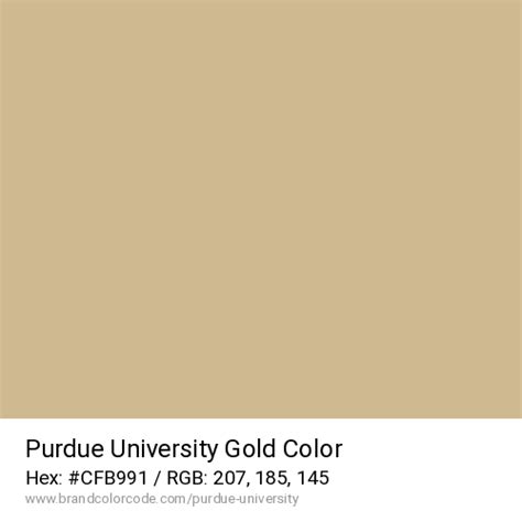 Purdue University Brand Color Codes » BrandColorCode.com