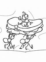 Ant Coloring Pages For Preschoolers sketch template
