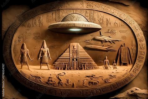 Delving into the mysteries of Egyptian hieroglyphs and the enigma of extraterrestrial connections