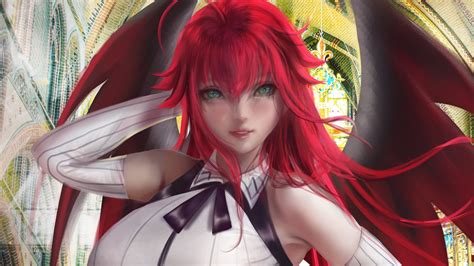 Download Rias Gremory Anime High School DxD 4k Ultra HD Wallpaper