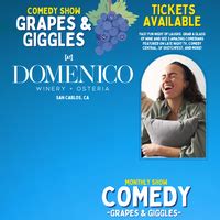 Grapes & Giggles Comedy Show Tickets, Wed, Mar 22, 2023 at 8:30 PM | Eventbrite