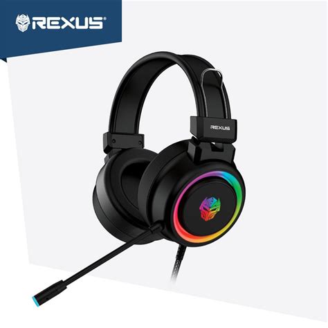 REXUS F30 RGB GAMING HEADSET - Blossom Toko Komputer - Malang