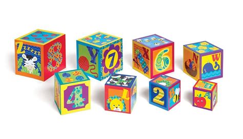 ABC & 123 Stacking Cubes - Toy Sense