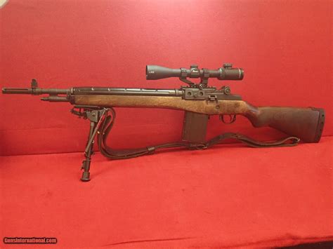 Springfield Armory M1A .308win 21" Barrel w/ Burris LRS 3x-9x-40mm ...